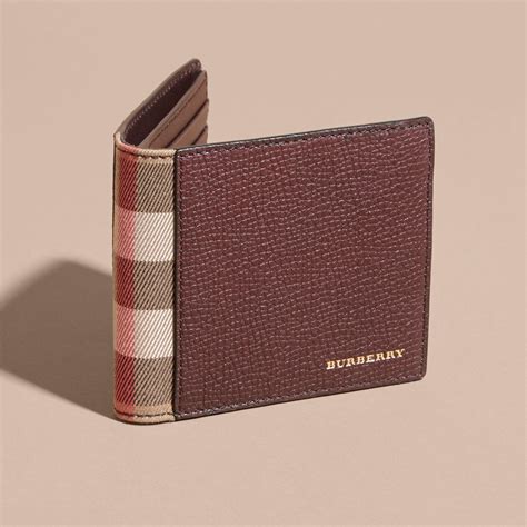 burberry bi fold wallet|Burberry men's wallet canada.